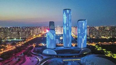 济南市西客站片区夜景亮化提升项目